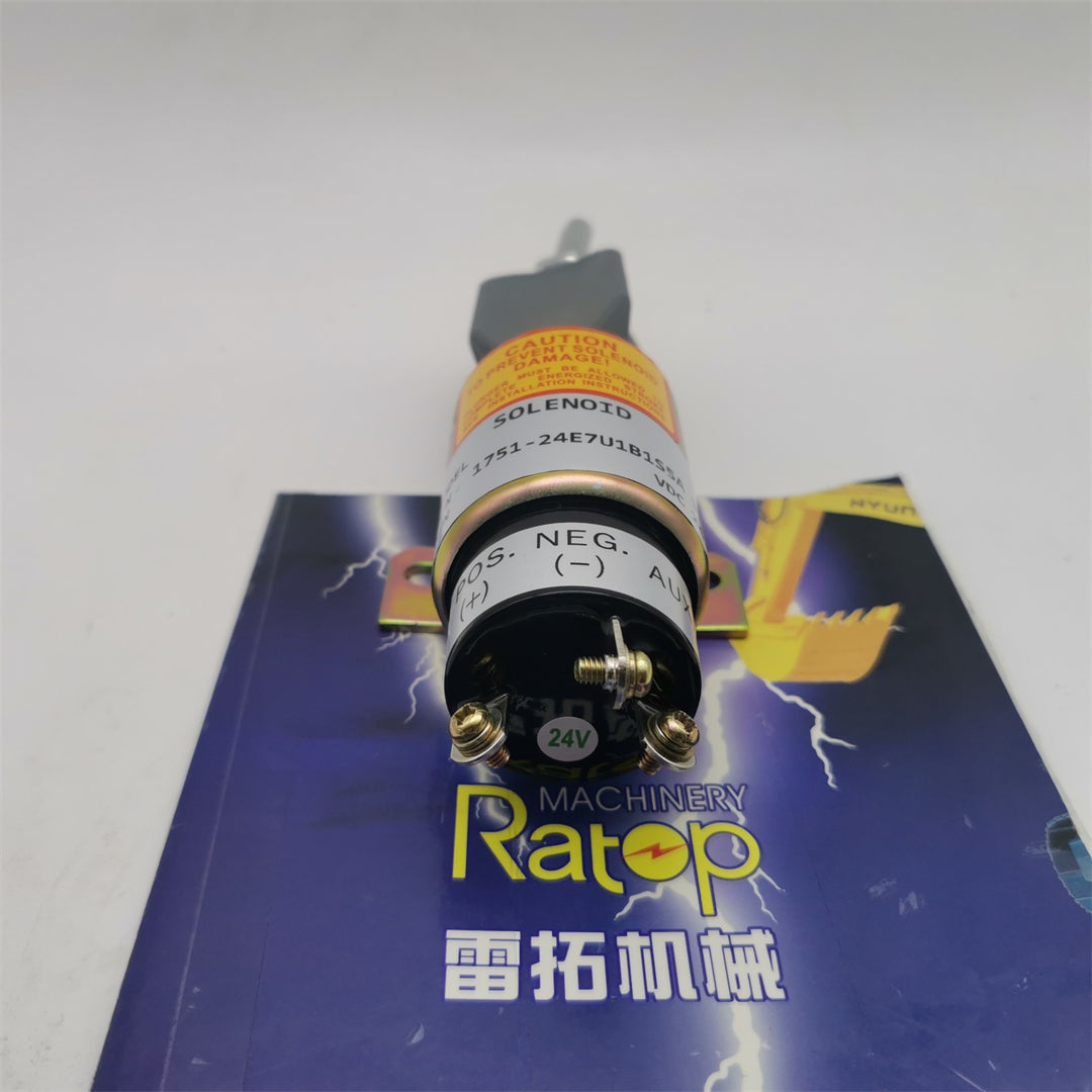 24V Solenoid SA-4148-T Shut Off Valve Stop Solenoid Valve 1751-24E7U1S1B1A 2003-24E7U1S1B1A