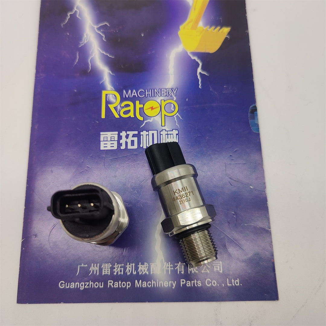 EX200-3 EX200-5 Excavator Pressure Switch KM11 4436271 Electronic Pressure Sensor 4355012