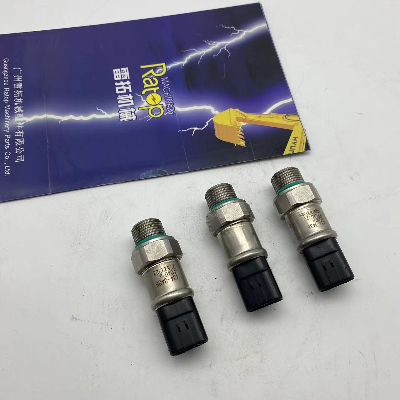 high quality 366-9312/434-3436 Hydraulic Pump Pressure Sensor high quality FOR E320D E323D E329D 3669312/4343436