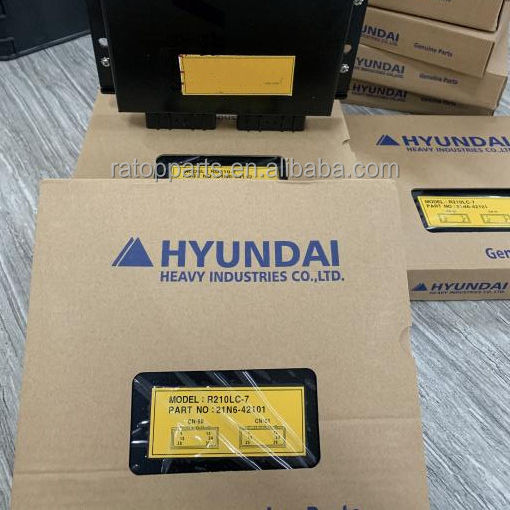 R210-7 Excavator Parts 21N6-42101 7-SERIES Crawler Excavator R210LC7 R210LC-7 Robex 210LC-7E MCU Controller 21N6-42101 21N642101